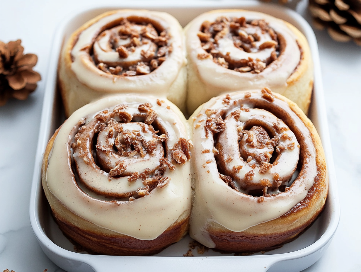 Gingerbread Cinnamon Rolls Recipe