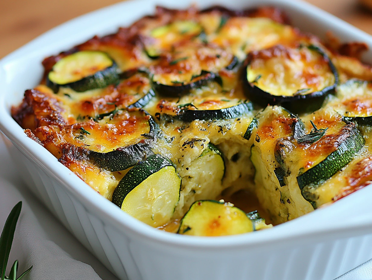 Cheesy Zucchini Casserole