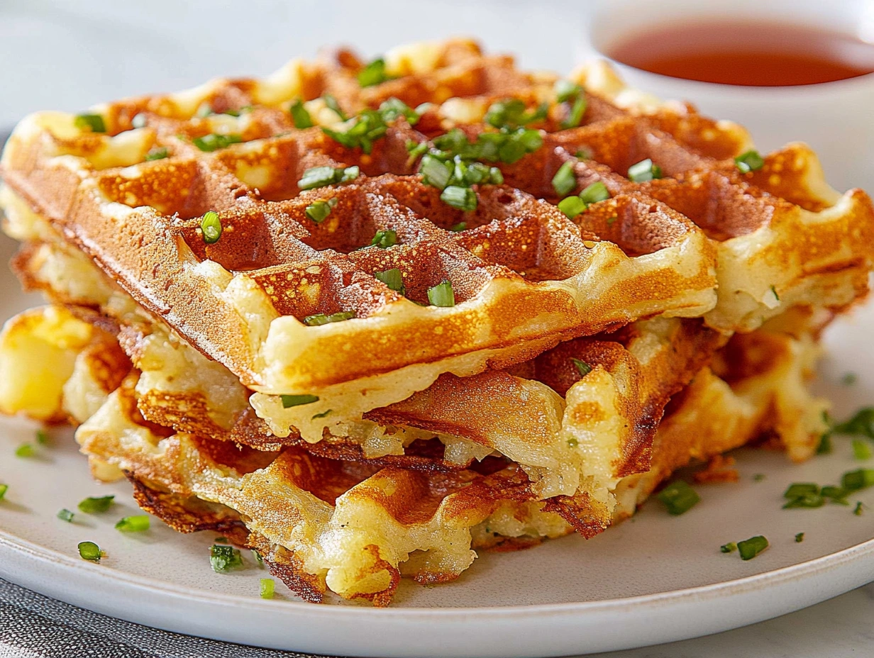 Hash Brown Waffles Recipe