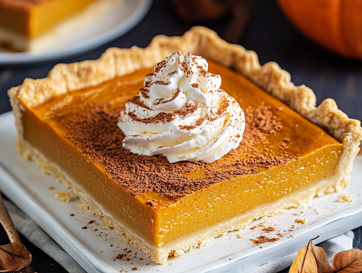 Pumpkin Pie and Slab